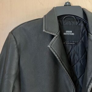 Faux Leather Jacket Urban Outfitters